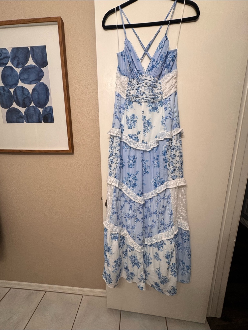 NWT Adernlia Floral Maxi by Altar’d State size M - Picture 12 of 14